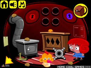 Игра Счастливая Обезьянка 408: Вороны (Monkey GO Happy Stage 408: Crows) — играть онлайн бесплатно (изображение №3)