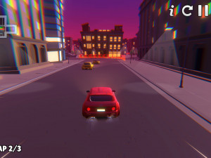 Игра Гонки по Городу для 2 Игроков (2 Player City Racing) — играть онлайн бесплатно (изображение №3)