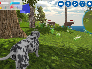 Игра Симулятор Собаки 3D (Dog Simulator 3D) — играть онлайн бесплатно (изображение №2)