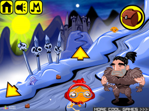 Игра Счастливая Обезьянка 410: Дочь Короля — Глава 1 (Monkey GO Happy Stage 410: The King's Daughter — Chapter 1) — играть онлайн бесплатно (изображение №2)