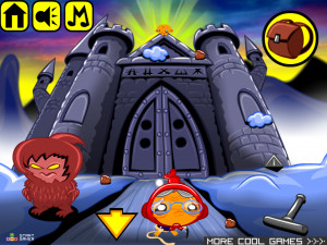 Игра Счастливая Обезьянка 410: Дочь Короля — Глава 1 (Monkey GO Happy Stage 410: The King's Daughter — Chapter 1) — играть онлайн бесплатно (изображение №3)