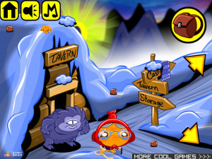 Игра Счастливая Обезьянка 410: Дочь Короля — Глава 1 (Monkey GO Happy Stage 410: The King's Daughter — Chapter 1) — играть онлайн бесплатно (изображение №4)