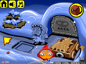 Игра Счастливая Обезьянка 410: Дочь Короля — Глава 1 (Monkey GO Happy Stage 410: The King's Daughter — Chapter 1) — играть онлайн бесплатно (изображение №5)