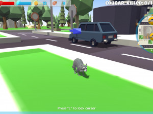 Игра Приключения Eнота: Симулятор Города 3D (Raccoon Adventure: City Simulator 3D) — играть онлайн бесплатно (изображение №3)