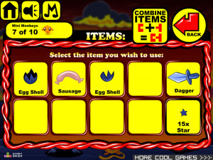 Игра Счастливая Обезьянка 411: Булочки Силы (Monkey GO Happy Stage 411: The Scones of Power) — играть онлайн бесплатно (изображение №5)