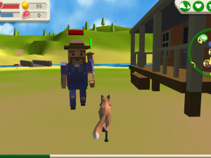 Игра Симулятор Лисы 3D (Fox Simulator 3D) — играть онлайн бесплатно (изображение №3)