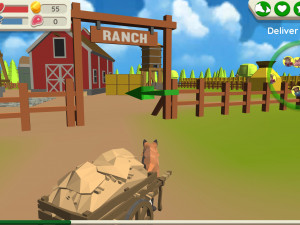 Игра Симулятор Лисы 3D (Fox Simulator 3D) — играть онлайн бесплатно (изображение №4)