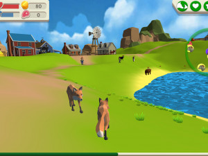 Игра Симулятор Лисы 3D (Fox Simulator 3D) — играть онлайн бесплатно (изображение №6)