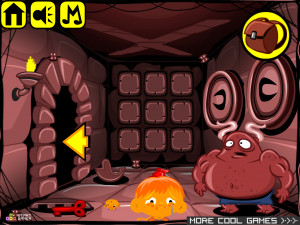 Игра Счастливая Обезьянка 414: Дочь Короля — Глава 3 (Monkey GO Happy Stage 414: The King's Daughter — Chapter 3) — играть онлайн бесплатно (изображение №3)