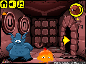 Игра Счастливая Обезьянка 414: Дочь Короля — Глава 3 (Monkey GO Happy Stage 414: The King's Daughter — Chapter 3) — играть онлайн бесплатно (изображение №4)