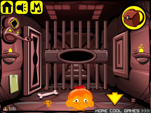 Игра Счастливая Обезьянка 414: Дочь Короля — Глава 3 (Monkey GO Happy Stage 414: The King's Daughter — Chapter 3) — играть онлайн бесплатно (изображение №5)