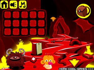 Игра Счастливая Обезьянка 416: Дочь Короля — Глава 4 (Monkey GO Happy Stage 416: The King's Daughter — Chapter 4) — играть онлайн бесплатно (изображение №3)