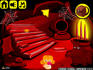 Игра Счастливая Обезьянка 416: Дочь Короля — Глава 4 (Monkey GO Happy Stage 416: The King's Daughter — Chapter 4) — играть онлайн бесплатно (изображение №7)