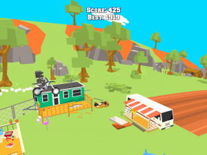 Игра Блочные Испытания (Blocky Trials) — играть онлайн бесплатно (изображение №5)