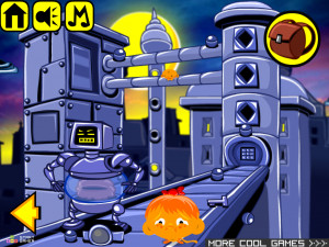 Игра Счастливая Обезьянка 418: Посылка — Глава 1 (Monkey GO Happy Stage 418: The Package — Chapter 1) — играть онлайн бесплатно (изображение №2)