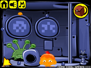 Игра Счастливая Обезьянка 418: Посылка — Глава 1 (Monkey GO Happy Stage 418: The Package — Chapter 1) — играть онлайн бесплатно (изображение №4)