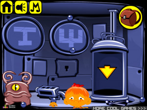 Игра Счастливая Обезьянка 418: Посылка — Глава 1 (Monkey GO Happy Stage 418: The Package — Chapter 1) — играть онлайн бесплатно (изображение №5)