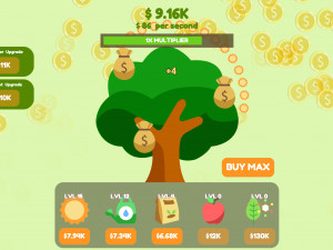 Игра Кликер: Денежное Дерево (Idle Money Tree) — играть онлайн бесплатно (изображение №3)