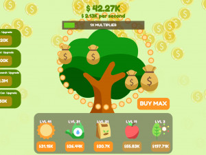 Игра Кликер: Денежное Дерево (Idle Money Tree) — играть онлайн бесплатно (изображение №4)