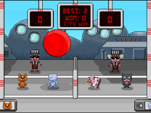 Игра Пиксельный Залп (Pixel Volley) — играть онлайн бесплатно (изображение №4)