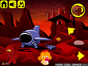 Игра Счастливая Обезьянка 422: Посылка — Глава 3 (Monkey GO Happy Stage 422: The Package — Chapter 3) — играть онлайн бесплатно (изображение №2)