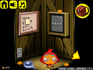 Игра Счастливая Обезьянка 423: Доставка Еды (Monkey GO Happy Stage 423: Food Delivery Theme) — играть онлайн бесплатно (изображение №3)