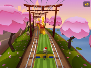 Игра Сабвей Серф: Токио (Subway Surfers: World Tour Tokyo) — играть онлайн бесплатно (изображение №2)