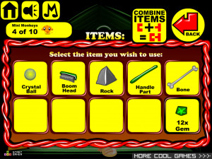 Игра Счастливая Обезьянка 427:  Ведьма В Лесу / Обезьяны-Зомби (Monkey GO Happy Stage 427: Witch in the Forest / Zombie Monkeys Theme) — играть онлайн бесплатно (изображение №4)