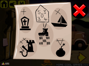 Игра Счастливая Обезьянка 428: Пять Артефактов — Глава 1 (Monkey GO Happy Stage 428: The Five Artifacts — Chapter 1) — играть онлайн бесплатно (изображение №4)