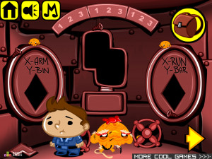 Игра Счастливая Обезьянка 429: Атлантида — Затерянный Подводный Город (Monkey GO Happy Stage 429: Atlantis — The hidden Water City Theme) — играть онлайн бесплатно (изображение №3)