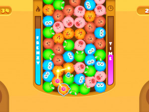 Игра Пушистая Мания (Fluffy Mania) — играть онлайн бесплатно (изображение №6)
