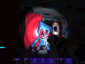 Игра Хагги Вагги Шутер (Huggy Wuggy Shooter) — играть онлайн бесплатно (изображение №3)