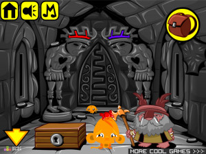 Игра Счастливая Обезьянка 430: Пять Артефактов — Глава 2 (Monkey GO Happy Stage 430: The Five Artifacts — Chapter 2) — играть онлайн бесплатно (изображение №6)