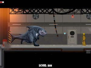 Игра Буйство Шаркозавра (Sharkosaurus Rampage) — играть онлайн бесплатно (изображение №4)