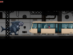 Игра Буйство Шаркозавра (Sharkosaurus Rampage) — играть онлайн бесплатно (изображение №5)