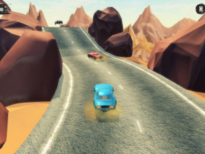 Игра Гонки на Безумных Автомобилях (Mad Car Racing) — играть онлайн бесплатно (изображение №3)