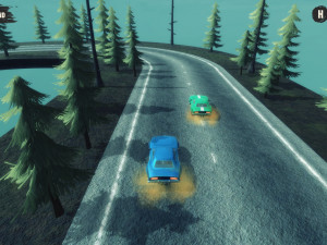Игра Гонки на Безумных Автомобилях (Mad Car Racing) — играть онлайн бесплатно (изображение №5)