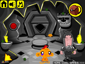 Игра Счастливая Обезьянка 432: Пять Артефактов — Глава 3 (Monkey GO Happy Stage 432: The Five Artifacts — Chapter 3) — играть онлайн бесплатно (изображение №3)