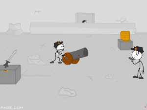 Игра Кража Алмаза: Генри Стикмен (Stealing the Diamond: Henry Stickmin) — играть онлайн бесплатно (изображение №6)