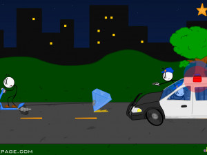 Игра Кража Алмаза: Генри Стикмен (Stealing the Diamond: Henry Stickmin) — играть онлайн бесплатно (изображение №9)