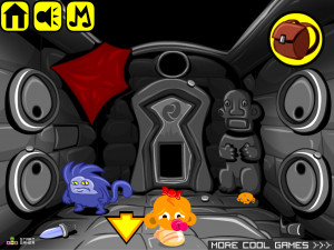 Игра Счастливая Обезьянка 434: Пять Артефактов — Глава 4 (Monkey GO Happy Stage 434: The Five Artifacts — Chapter 4) — играть онлайн бесплатно (изображение №6)