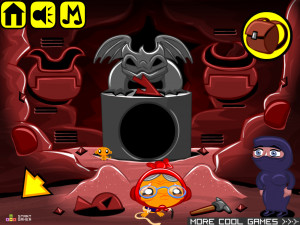 Игра Счастливая Обезьянка 436: Пять Артефактов — Глава 5 (Monkey GO Happy Stage 436: The Five Artifacts — Chapter 5) — играть онлайн бесплатно (изображение №3)