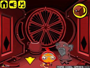 Игра Счастливая Обезьянка 436: Пять Артефактов — Глава 5 (Monkey GO Happy Stage 436: The Five Artifacts — Chapter 5) — играть онлайн бесплатно (изображение №6)