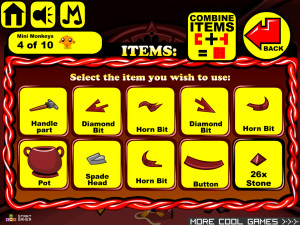 Игра Счастливая Обезьянка 436: Пять Артефактов — Глава 5 (Monkey GO Happy Stage 436: The Five Artifacts — Chapter 5) — играть онлайн бесплатно (изображение №7)