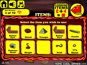 Игра Счастливая Обезьянка 438: Пять Артефактов — Глава 6 (Monkey GO Happy Stage 438: The Five Artifacts — Chapter 6) — играть онлайн бесплатно (изображение №6)