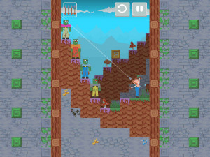 Игра Нуб Лучник (Noob Archer) — играть онлайн бесплатно (изображение №7)