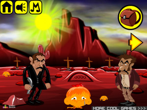 Игра Счастливая Обезьянка 439: Хороший, плохой, злой / Вестерн (Monkey GO Happy Stage 439: The decent The Mean and the Unattractive / Western Theme) — играть онлайн бесплатно (изображение №3)