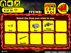 Игра Счастливая Обезьянка 439: Хороший, плохой, злой / Вестерн (Monkey GO Happy Stage 439: The decent The Mean and the Unattractive / Western Theme) — играть онлайн бесплатно (изображение №4)