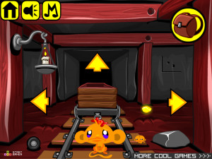 Игра Счастливая Обезьянка 441: Золотой Рудник / Лабиринт (Monkey GO Happy Stage 441: Gold Mine / Maze Theme) — играть онлайн бесплатно (изображение №5)