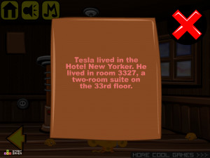 Игра Счастливая Обезьянка 445: Никола Тесла и Его Электрическое Изобретение (Monkey GO Happy Stage 445: Nikola Tesla and his electric invention Theme) — играть онлайн бесплатно (изображение №3)